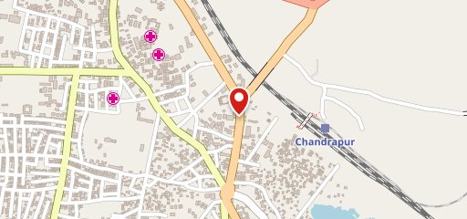 Swad Cafe Chandrapur on map