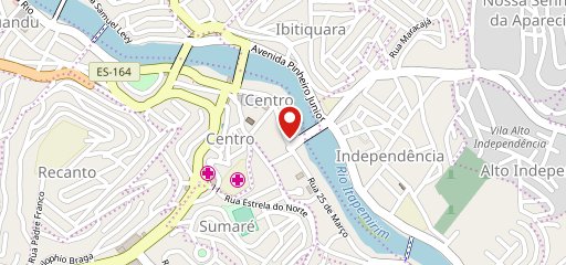 Divino Açaí no mapa