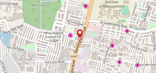 Sweet Chariot on map