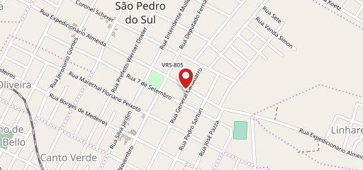 Swing Café & Bar São Pedro do Sul RS no mapa