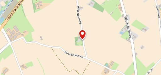 't Blauwers Huys sur la carte