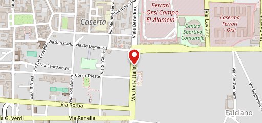 T-Bone Caserta sulla mappa