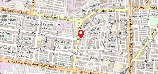 T KAAR Tea Cafe, KK Nagar on map