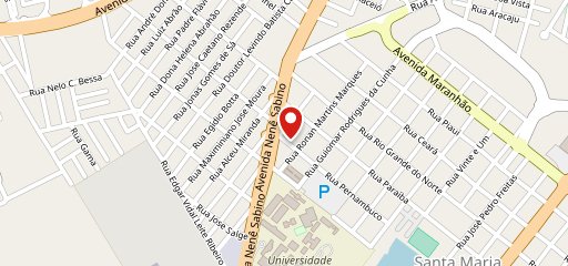 Tabule Comida Árabe no mapa