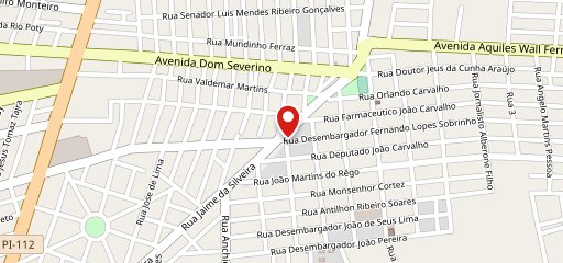 Tabuleiro da Baiana no mapa