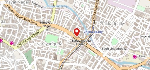 Taj Mahal Hotel, Narayanaguda on map