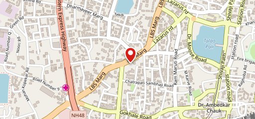 Tandoor corner on map