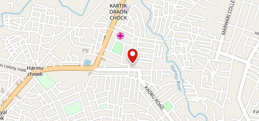 Tandoor vs chinese on map