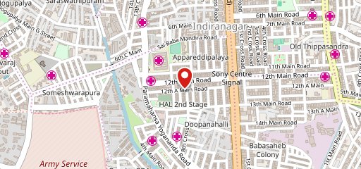 Tandoori Taal - Indiranagar on map