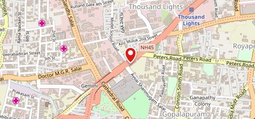 Tangles Patisserie on map