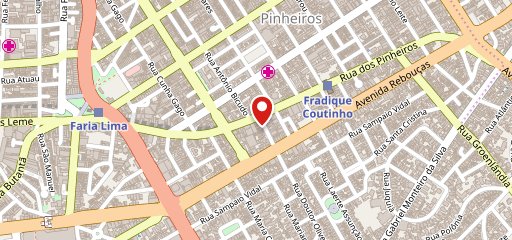 Tantin Bar Pinheiros no mapa