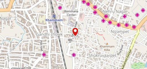 Tanvi's Telangana pelli Bojanam on map