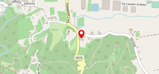 Ristorante Antica Trattoria Taparo sulla mappa