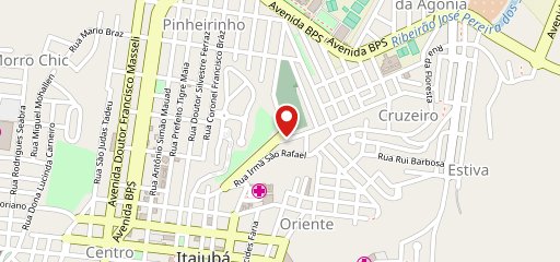 Tapera Lanches Delivery no mapa