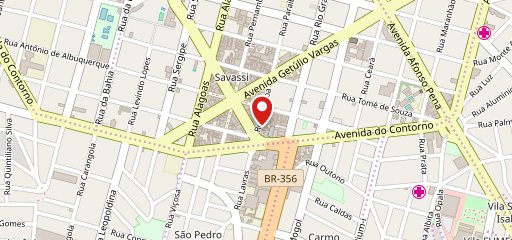 Tatá Lanches Savassi no mapa