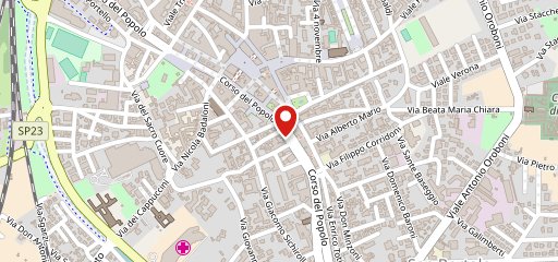 Tavernetta Dante 1936 sulla mappa