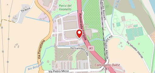 Tavolamica Casalecchio di Reno sulla mappa