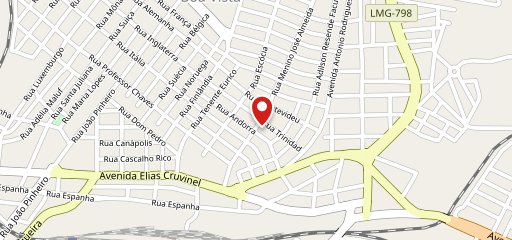 Taz Pizzaria no mapa