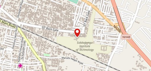 Tea Bench Cafe SIT back gate tumkur on map