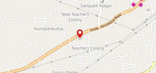 TEA TIME, Erode on map