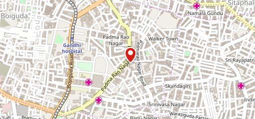 Tea time Padmaraonagar on map