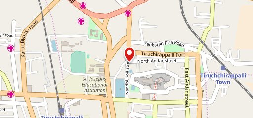 Tea Time Trichy AANDAL ST CORNER on map