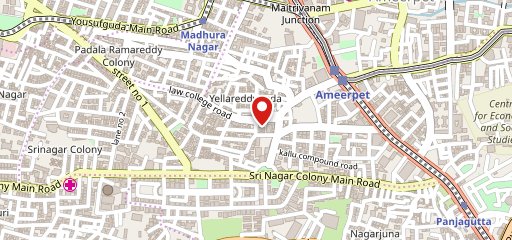 Telangana Ruchulu on map