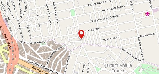 Temakeria Paulista no mapa