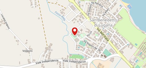 Ristorante Areasport Peschiera sulla mappa