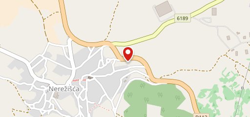Terasa Ciccio restaurant Nerezisca sulla mappa
