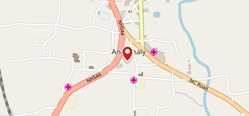 Thadikkaran Touchings on map