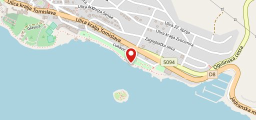 Thala beach bar sulla mappa