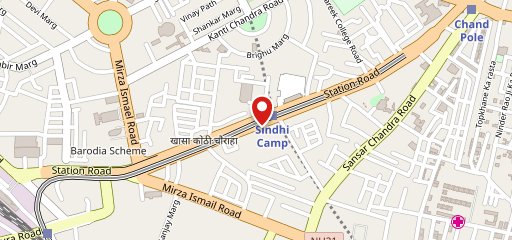 Thali House, Sindhi Camp, Jaipur on map