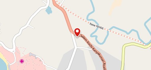 Thampuran Hotel, Azhakulam on map