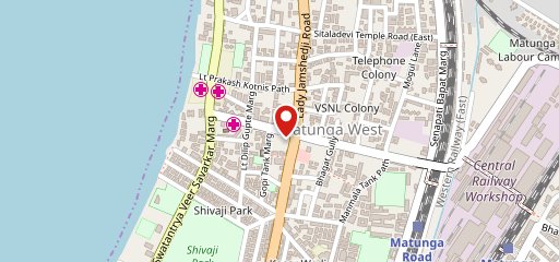 Thangabali - Mahim on map