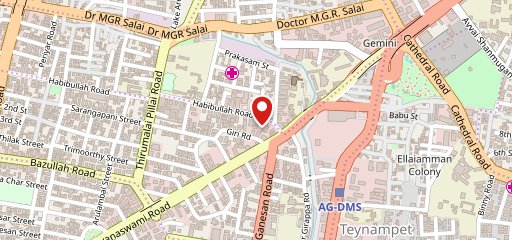 The Ambur Canteen on map