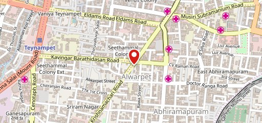 The Baker Ninja - Cake Shop, Alwarpet on map