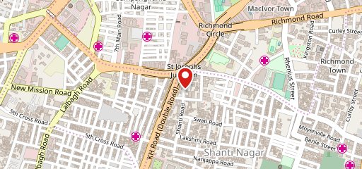 The Bangalore Cafe on map