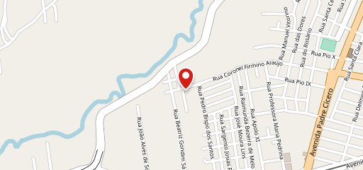 The Bar e Caldinho 3D no mapa