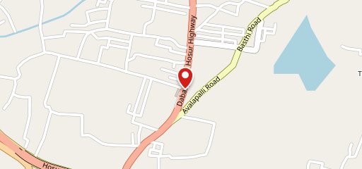 The belgian street on map