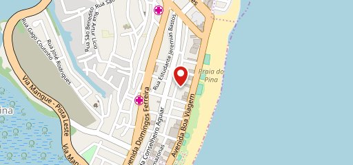 The Brownie Factory no mapa