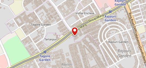 The Burger Club Rajouri Garden on map