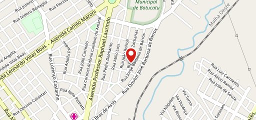 The Burger Lanches no mapa