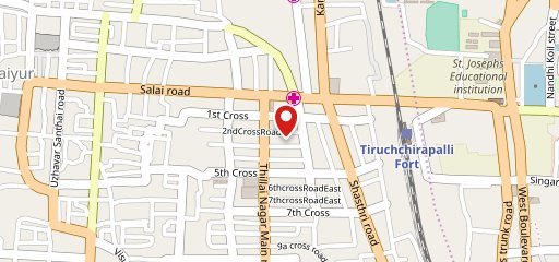 Trichy cakes on map