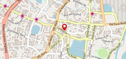 The chicken company thane on map