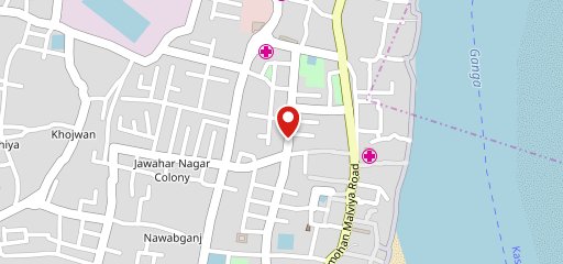 The food heaven cafe on map