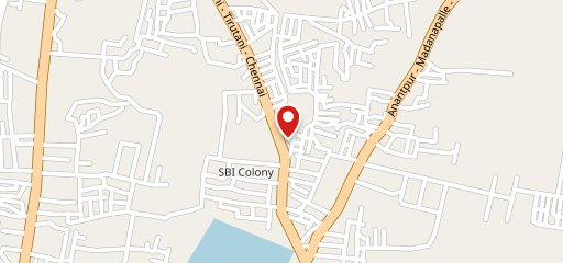 The Chocolate Room - Madanapalle on map