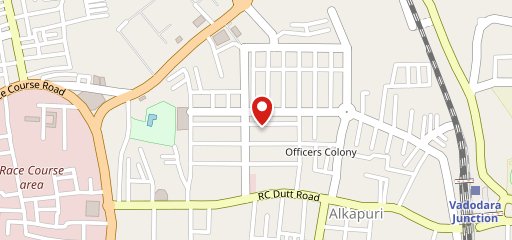 Food restaurant on map