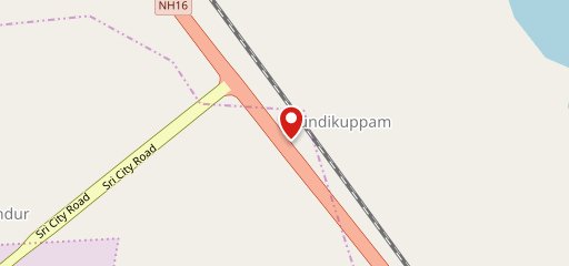 Foodie paradise on map