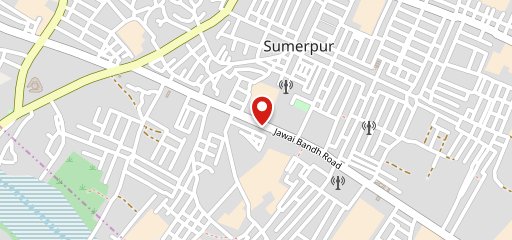 The foodie cafe on map